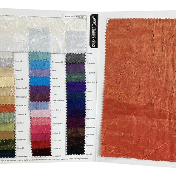 5pcs - Crush Shimmer (Galaxy) Table Runner 14"x108" - Charcoal 7