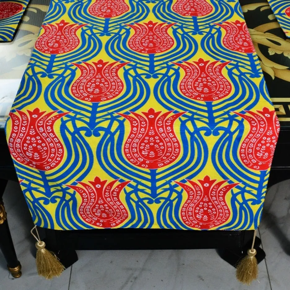 6 Seater Dining Table Runner Set(4617)- TRS03