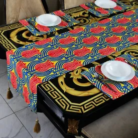 6 Seater Dining Table Runner Set(4617)- TRS03