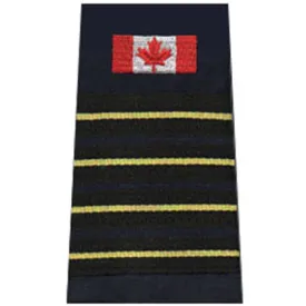 DEPUTY CHIEF CAFC 4 Bar Canada Flag Slip-On