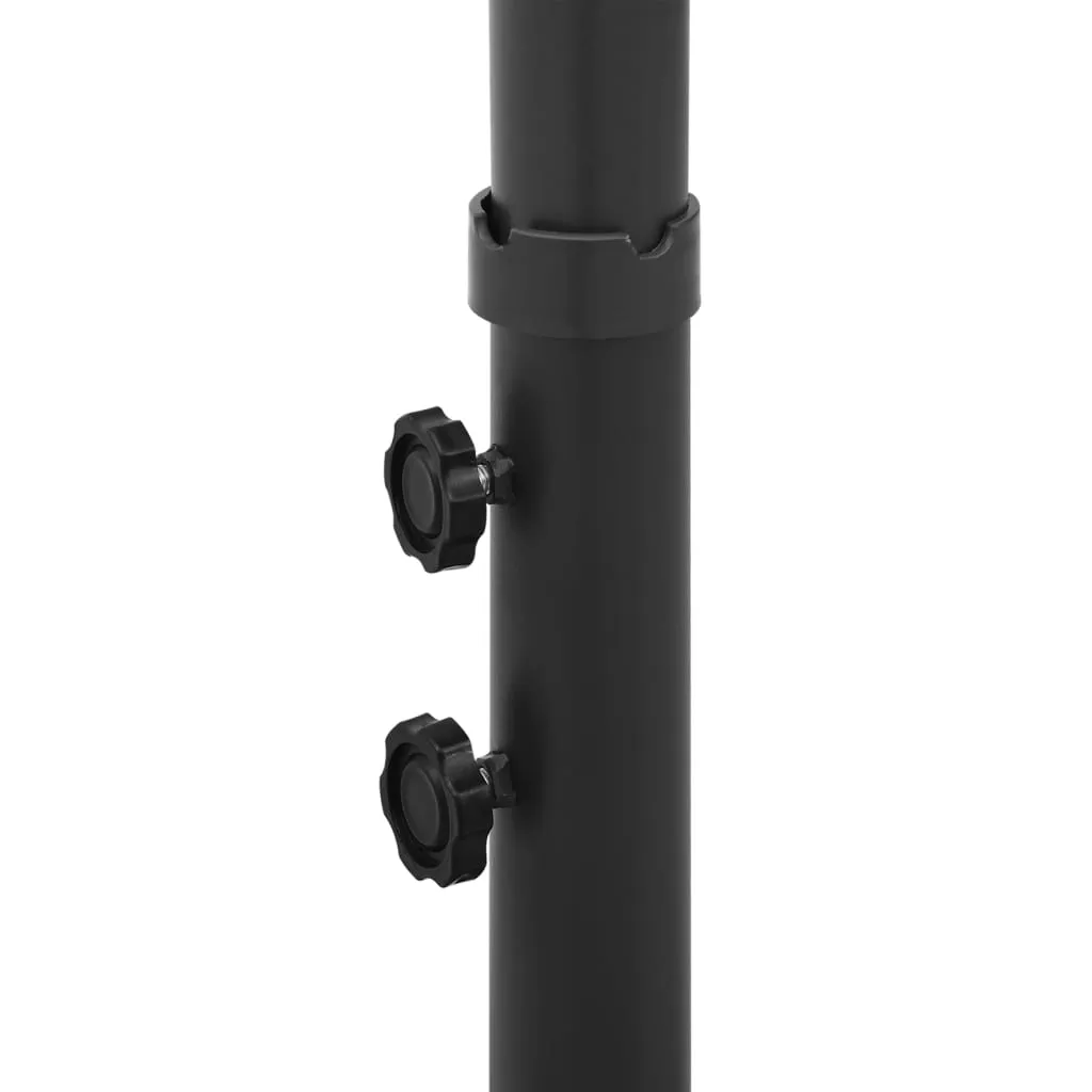 Double Parasol with Steel Pole Green 600x300 cm