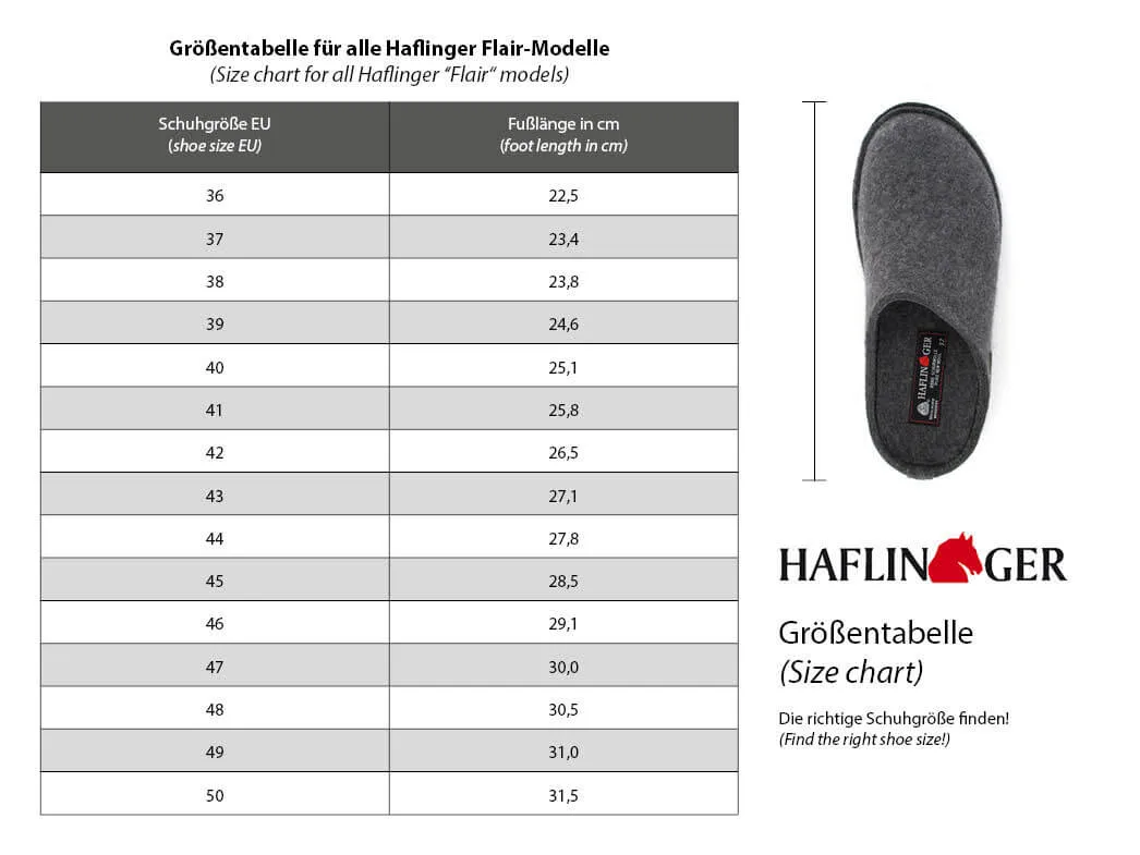 HAFLINGER® Dog Slippers | Flair Dachshund, Stone-Gray