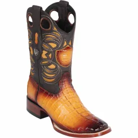 Men's Wild West Caiman Tail Ranch Toe Boot 28240101