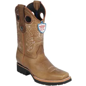 Men's Wild West Genuine Leather Rodeo Toe Boot 2813E9951