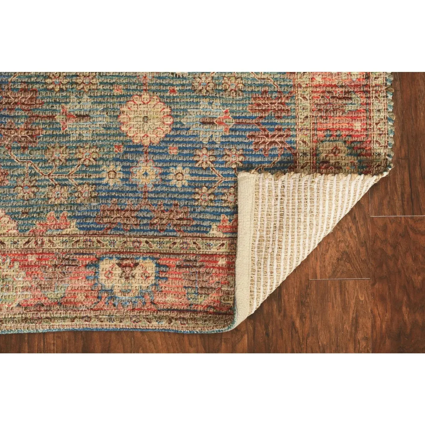 Morris 2227 Traditions Blue/Red Rug