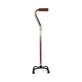 Small Base Quad Cane, Bronze (Case of 2)