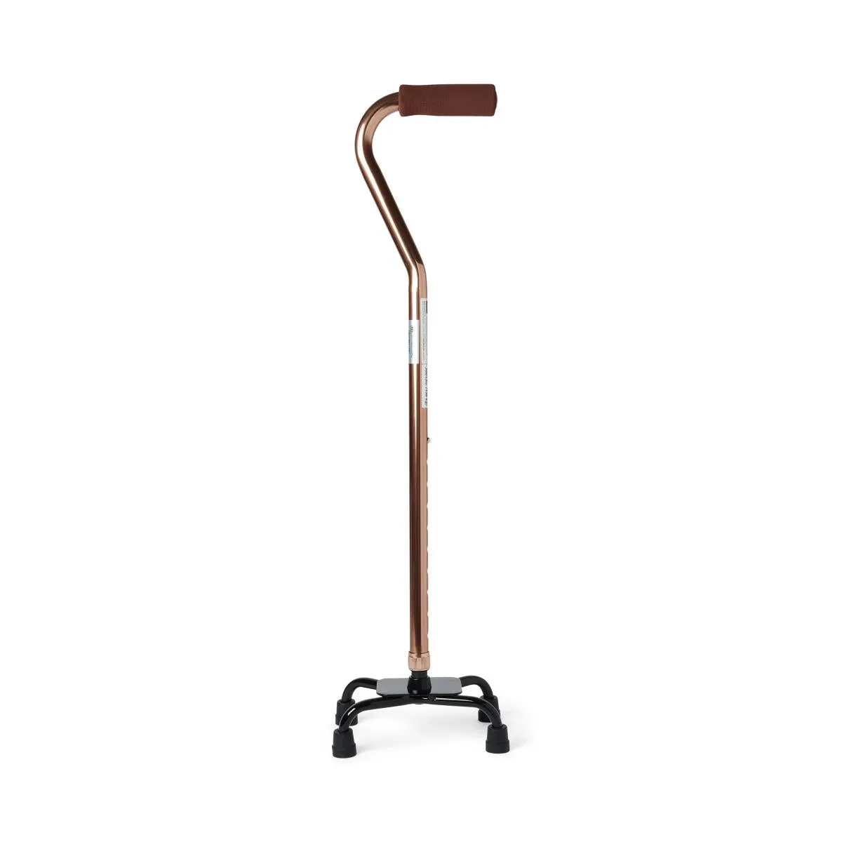 Small Base Quad Cane, Bronze (Case of 2)