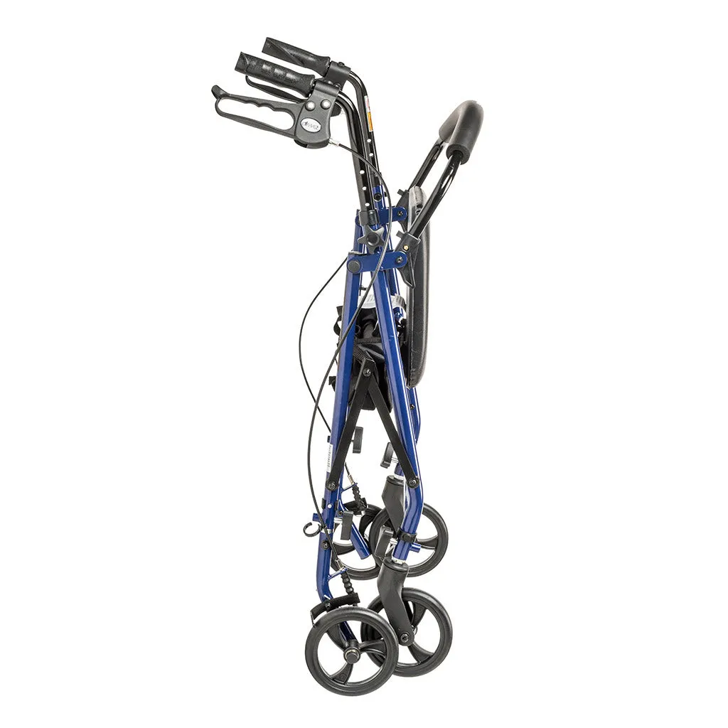 Steel Rollator with 6” Wheels, Knockdown