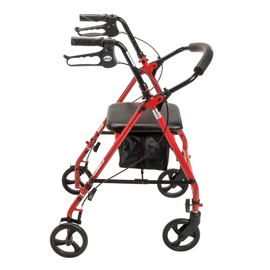 Steel Rollator with 6” Wheels, Knockdown