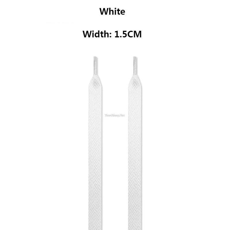 TEEK - Pair of Wide to Extra Wide Flat Shoelaces