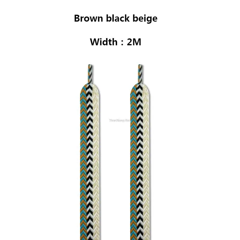 TEEK - Pair of Wide to Extra Wide Flat Shoelaces