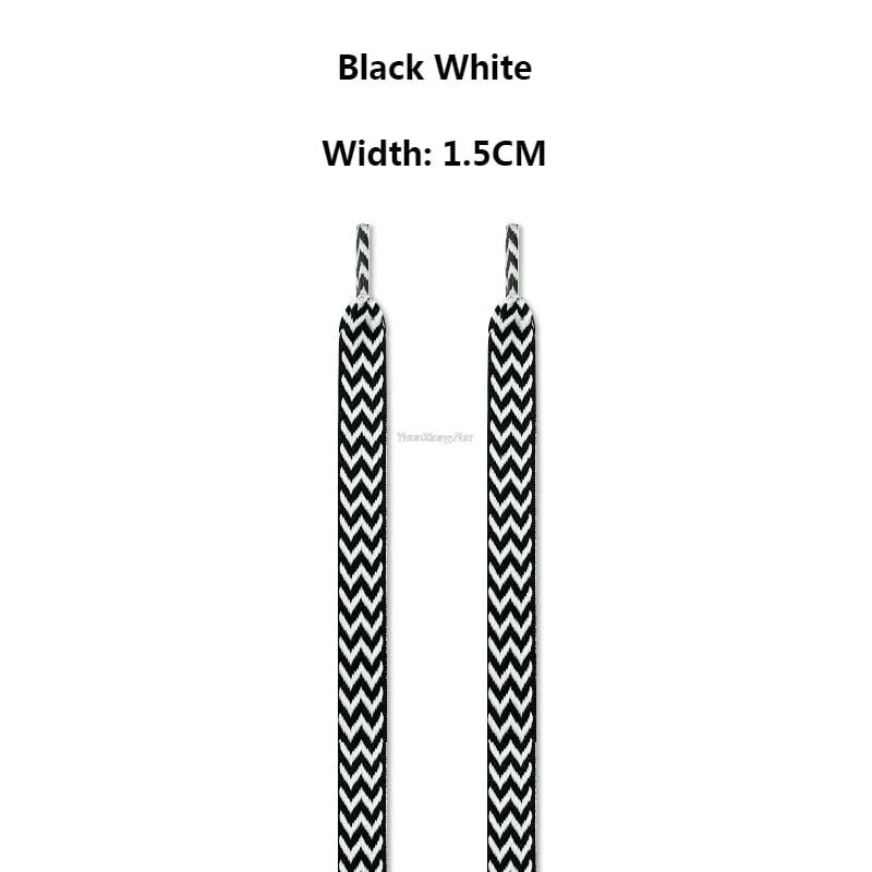 TEEK - Pair of Wide to Extra Wide Flat Shoelaces
