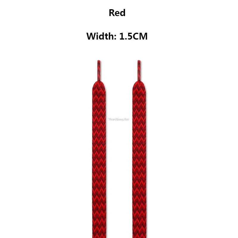 TEEK - Pair of Wide to Extra Wide Flat Shoelaces