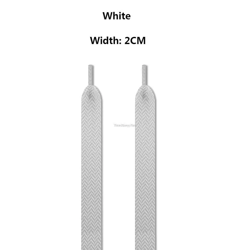 TEEK - Pair of Wide to Extra Wide Flat Shoelaces