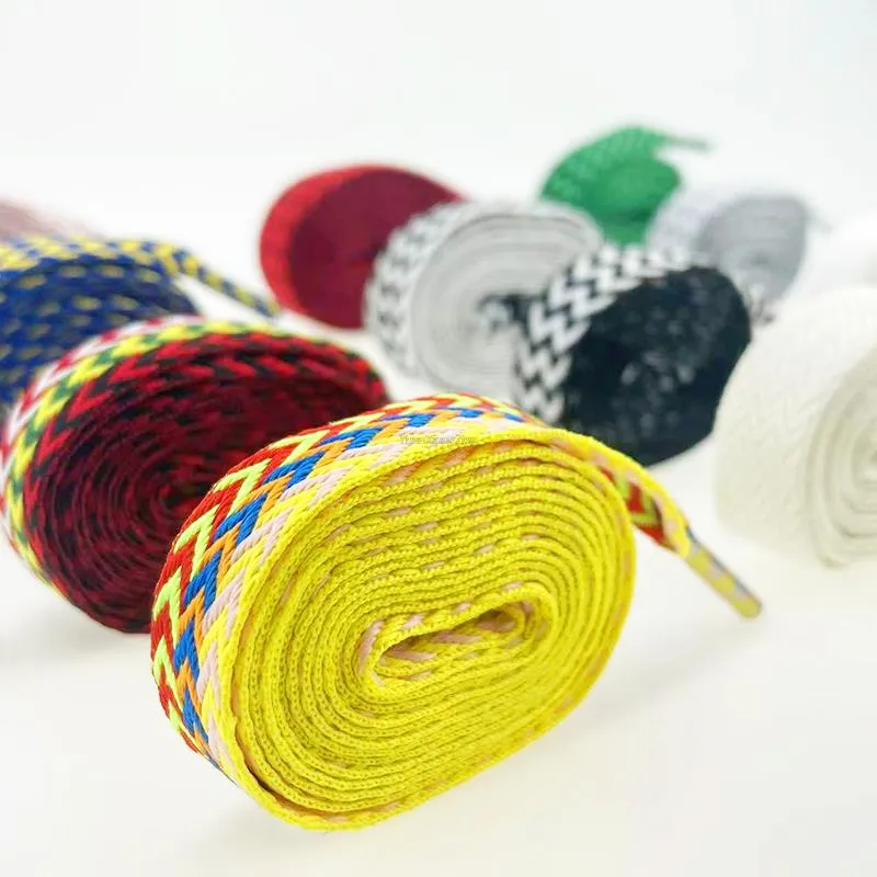 TEEK - Pair of Wide to Extra Wide Flat Shoelaces