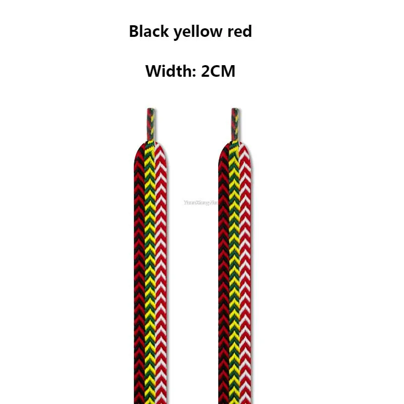 TEEK - Pair of Wide to Extra Wide Flat Shoelaces