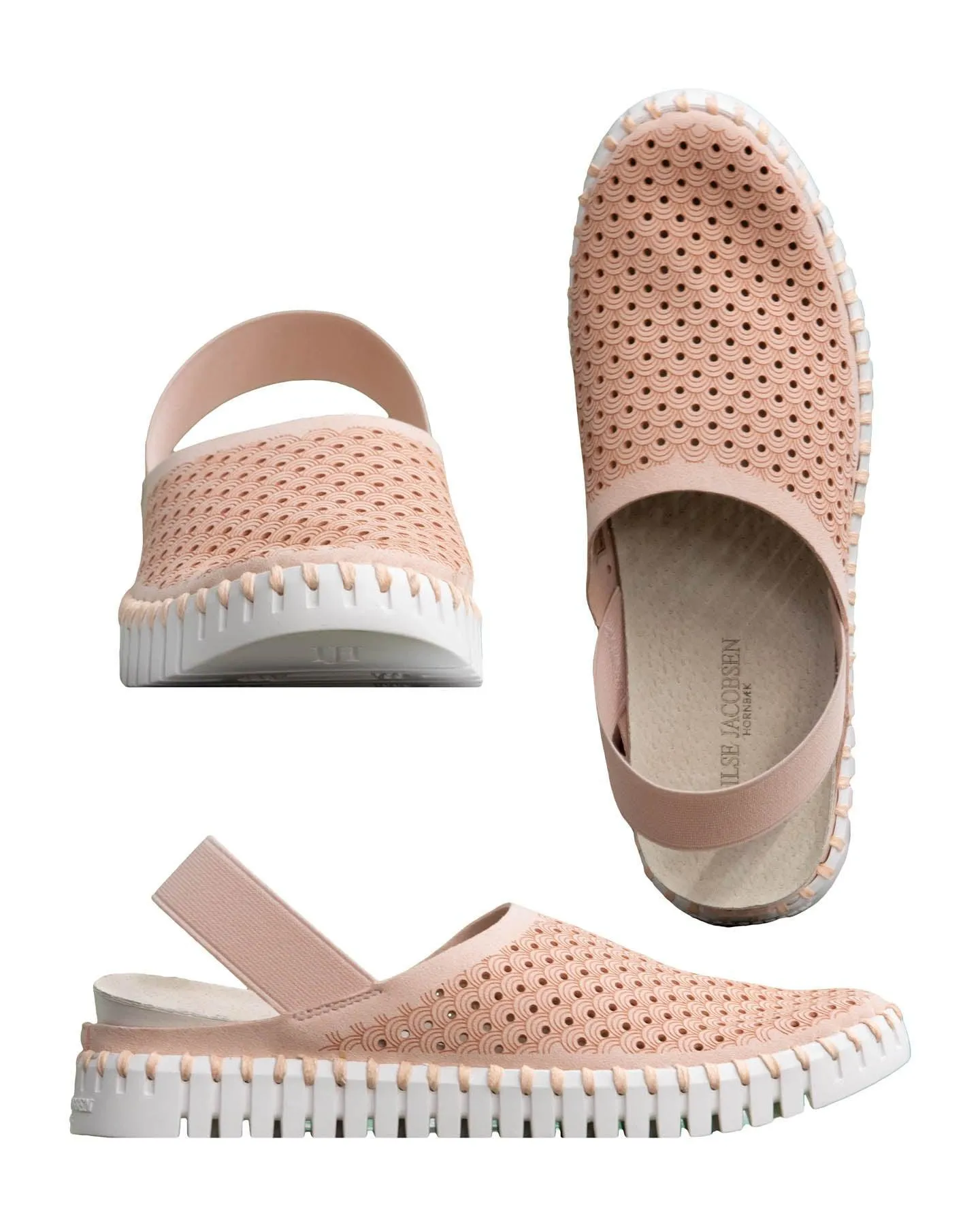 Tulip Backsling Slip-On Shoes