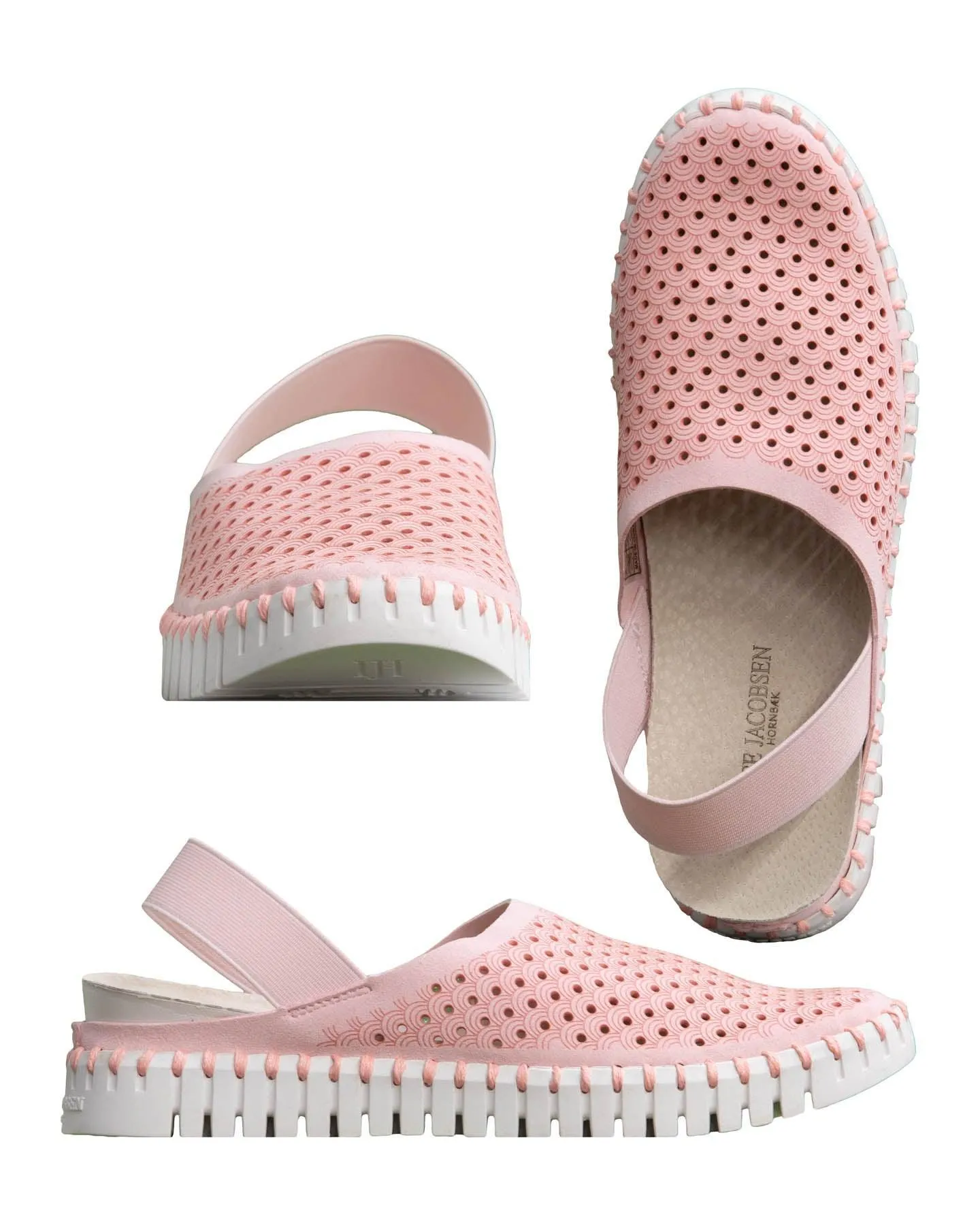 Tulip Backsling Slip-On Shoes