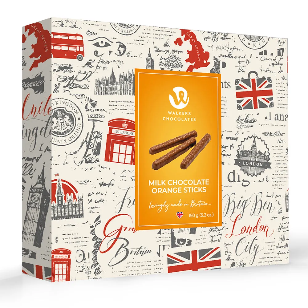 Walkers Milk Chocolate Orange Sticks