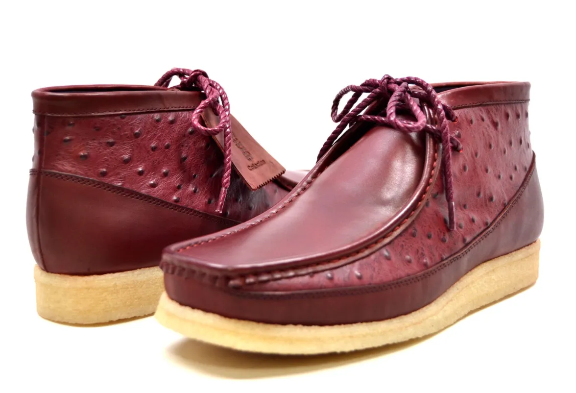 Walkers-Ostrich Shoe by British Collection - Elevate Your Style
