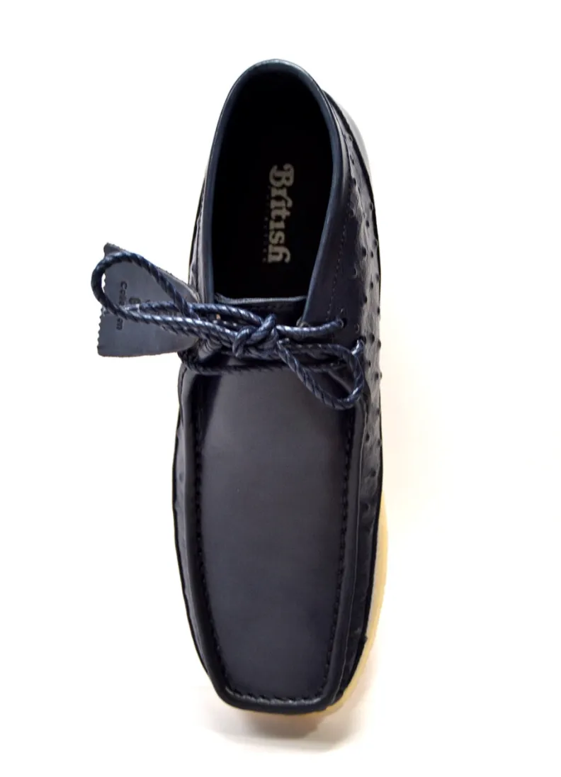 Walkers-Ostrich Shoe by British Collection - Elevate Your Style