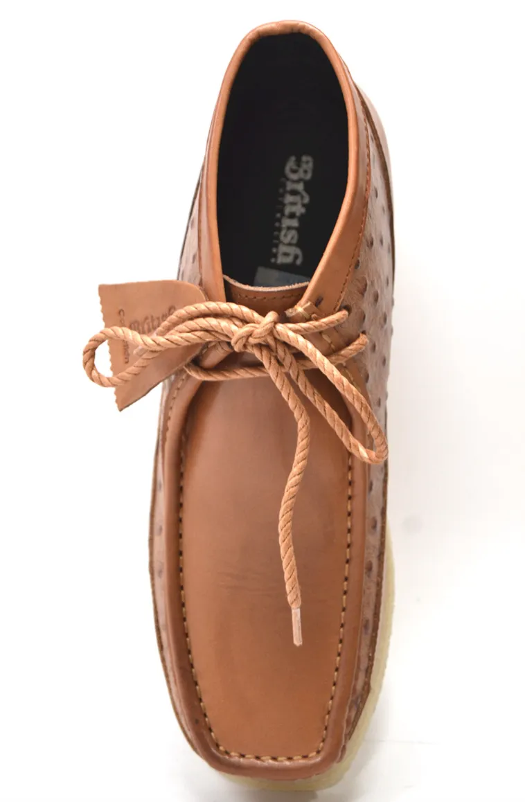 Walkers-Ostrich Shoe by British Collection - Elevate Your Style