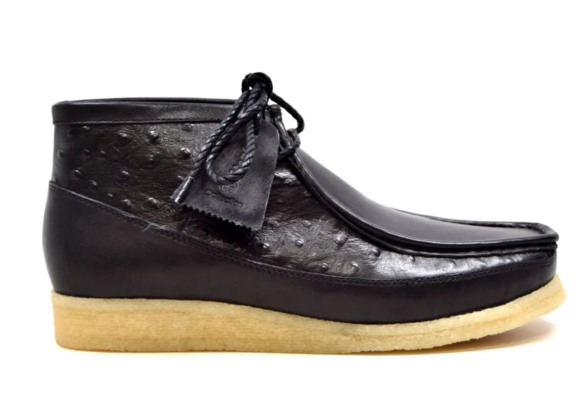 Walkers-Ostrich Shoe by British Collection - Elevate Your Style