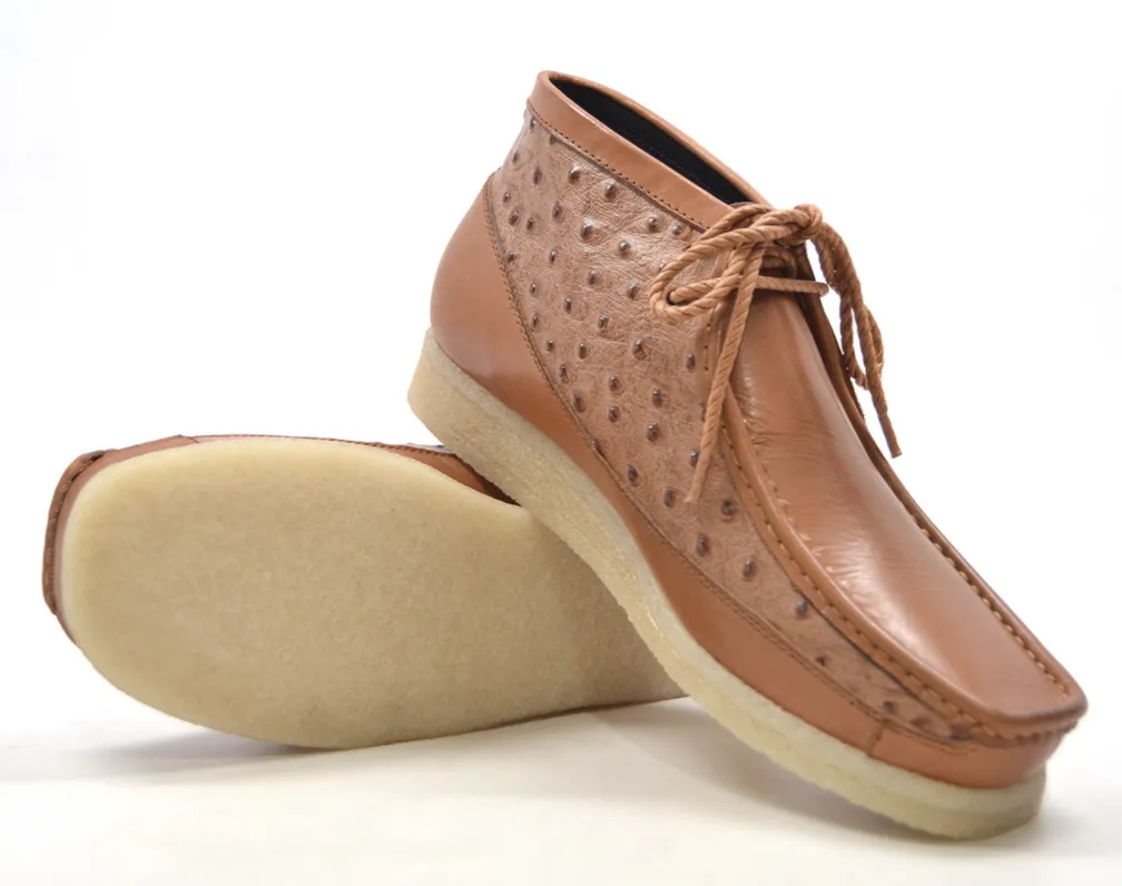 Walkers-Ostrich Shoe by British Collection - Elevate Your Style