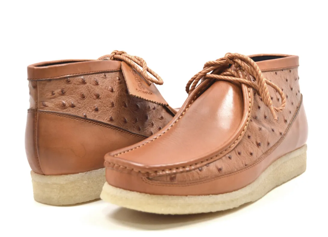 Walkers-Ostrich Shoe by British Collection - Elevate Your Style