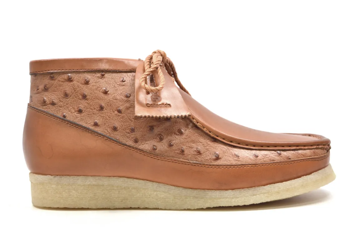 Walkers-Ostrich Shoe by British Collection - Elevate Your Style