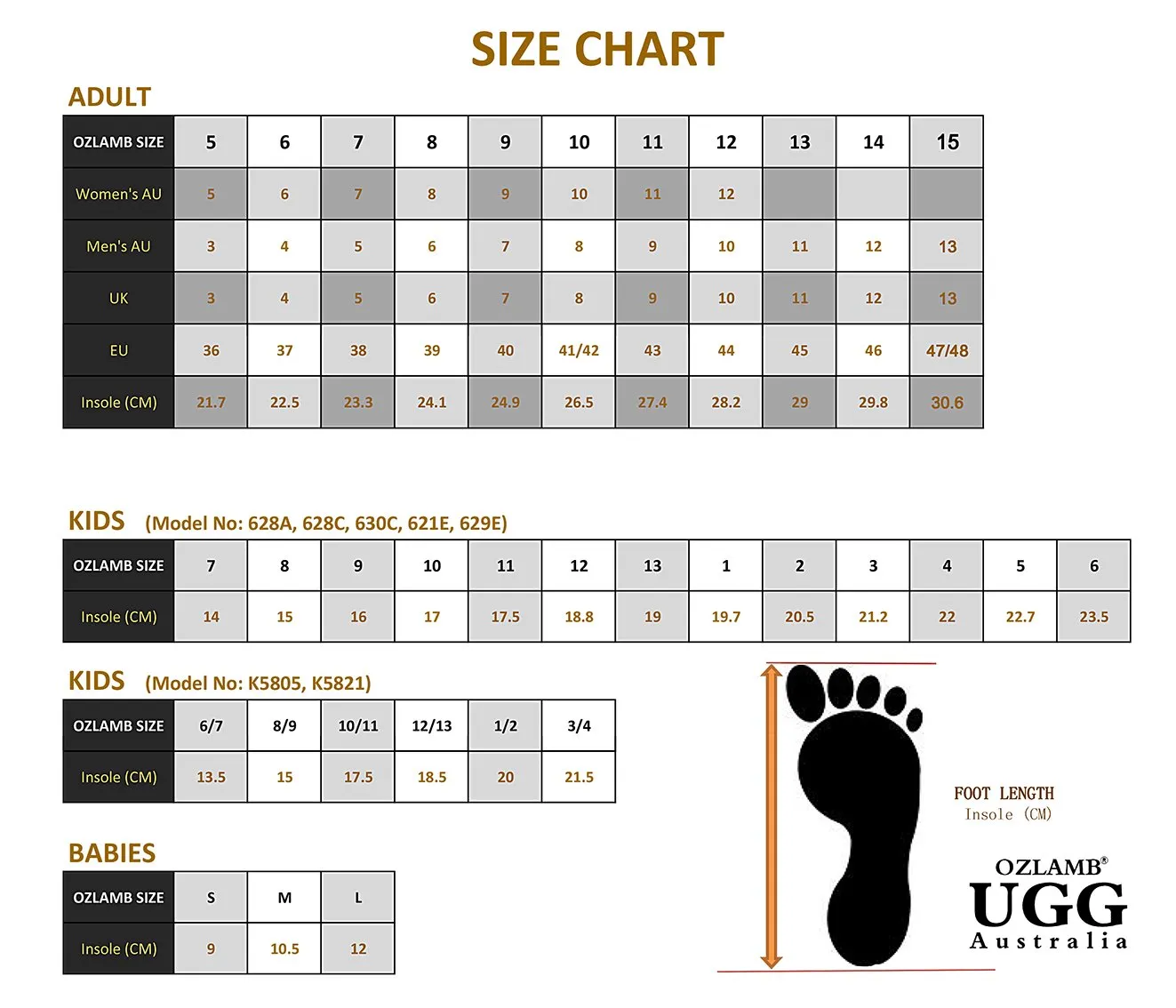 Wool Ugg Slippers - Chocolate